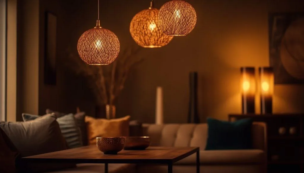 iluminacion tenue feng shui