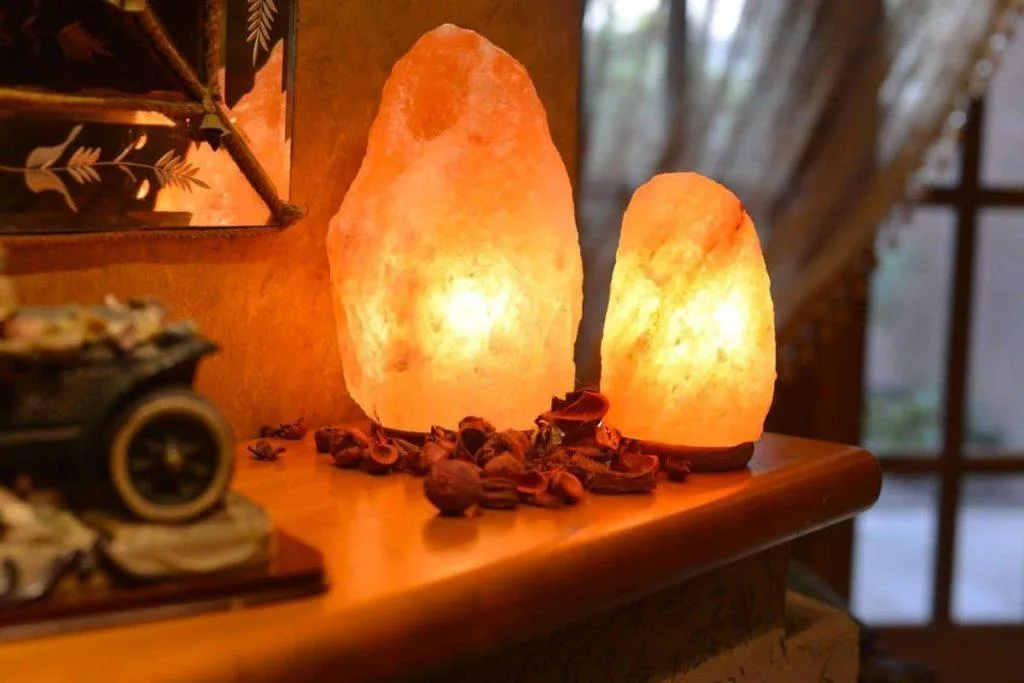 lamparas de sal del himalaya - armonia feng shui