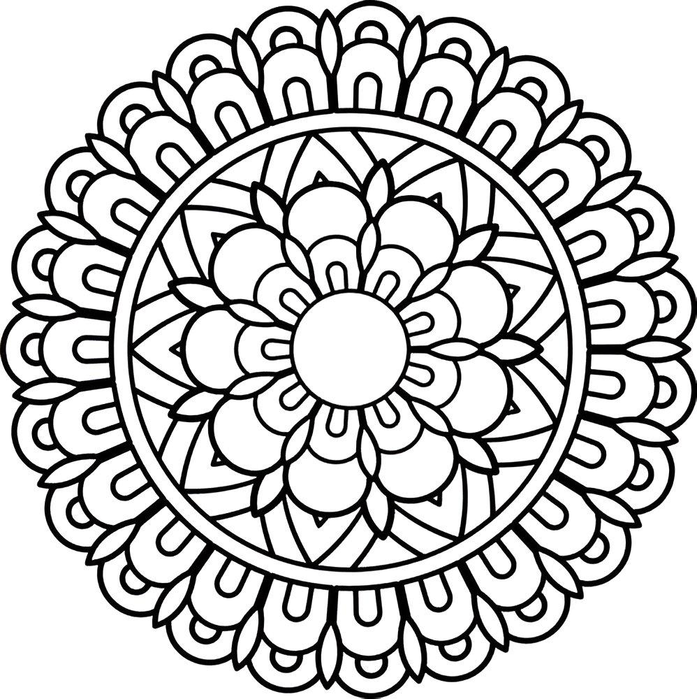 mandalas para colorear